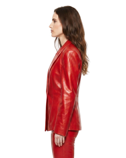Jessica Bruno The Beauty 2026 Leather Blazer