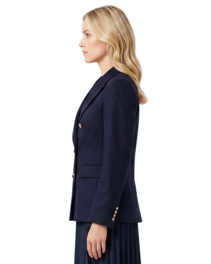 NYC 2026 Gwyneth Paltrow Blue Peacoat