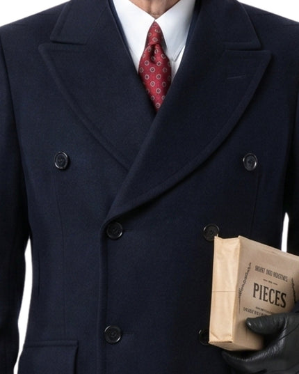 Kenneth Branagh A Haunting in Venice Blue Coat