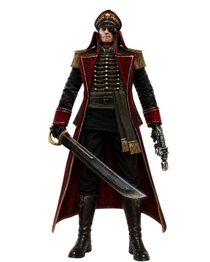 40k Commissar Black Trench Coat