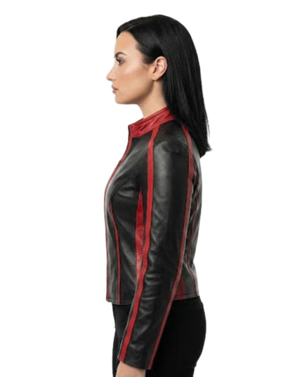 NYC 2026 Demi Lovato Leather Jacket