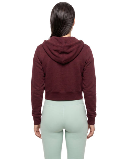 Ella Hunt Not Suitable for Work Maroon Zip up Hoodie