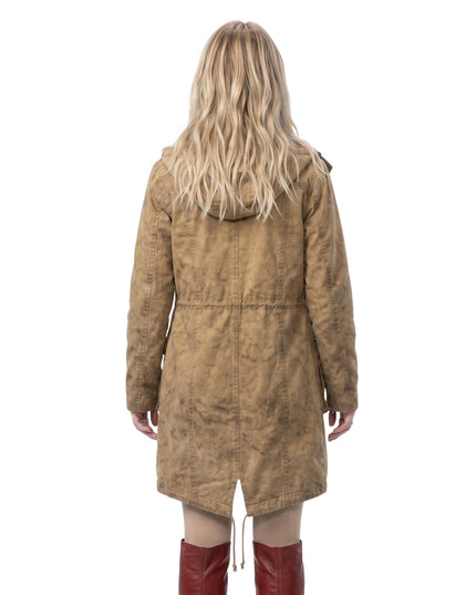 Milly Alcock Supergirl 2026 Brown Hooded Jacket