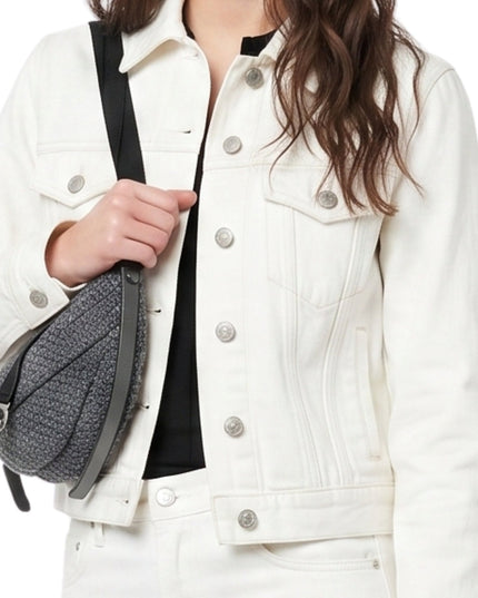 NYC Ella Hunt Denim White Jacket Available Now
