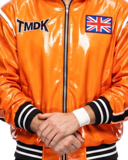 Zack Sabre Jr AEW UK Flag Orange Bomber Jacket Order Today
