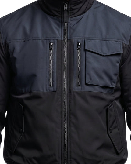 Hobbs And Shaw Jason Statham Black Jacket close look