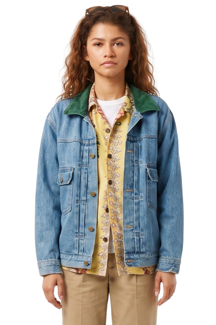 Euphoria Zendaya Coleman Blue Denim Jacket Shop Now
