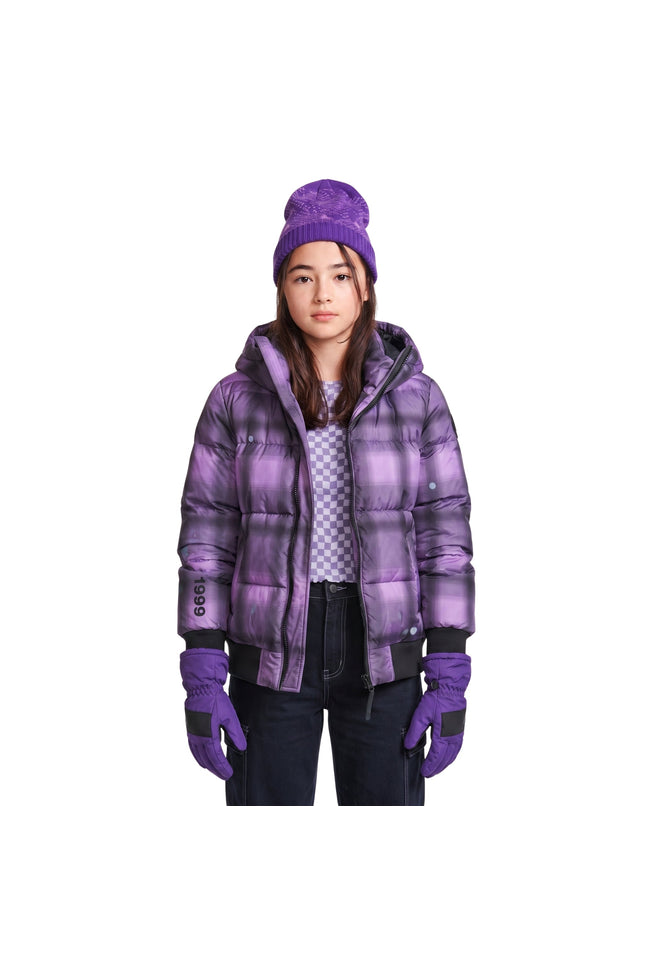 Imogen Cohen The Naughty Nine Purple Hooded Jacket