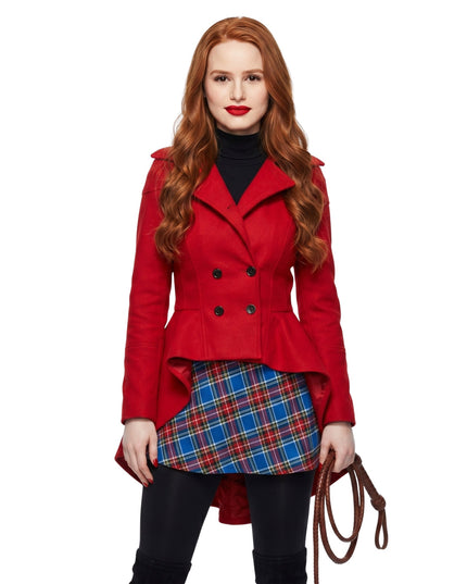Riverdale Cheryl Blossom Red Hooded Jacket