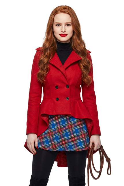 Riverdale Cheryl Blossom Red Hooded Jacket