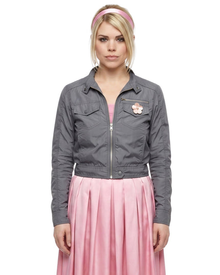 Doctor Who Season 2 Rose Tyler Grey Jacket