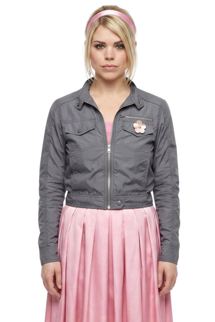 Doctor Who Season 2 Rose Tyler Grey Jacket