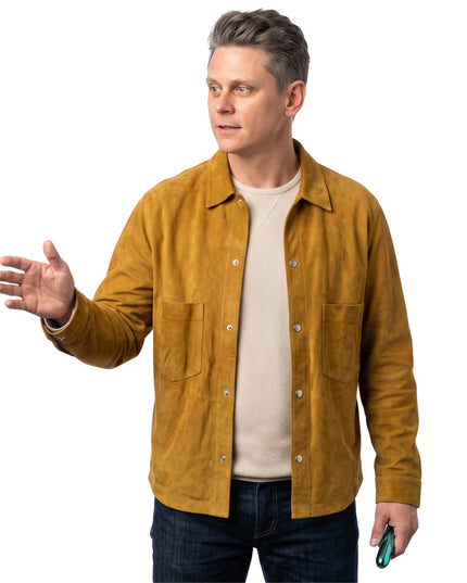 Billy Magnussen Lift Brown Jacket Buy Now