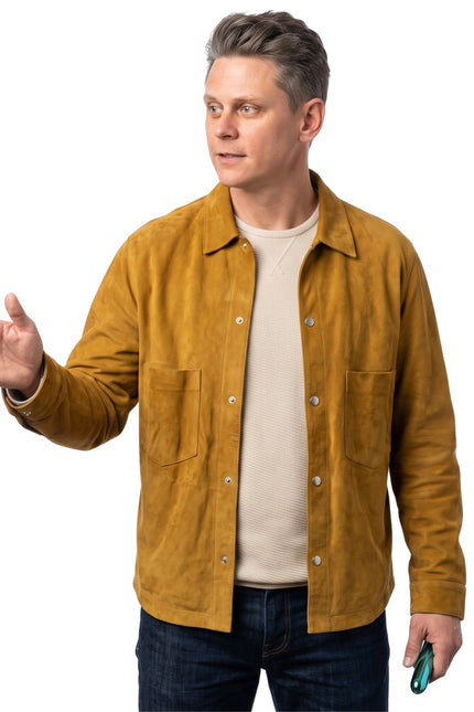 Billy Magnussen Lift Brown Jacket Buy Now