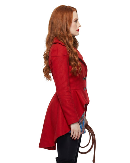 Riverdale Cheryl Blossom Red Hooded Jacket