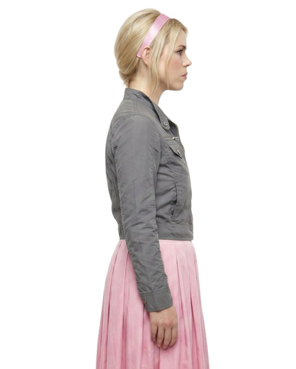 Doctor Who Season 2 Rose Tyler Grey Jacket side