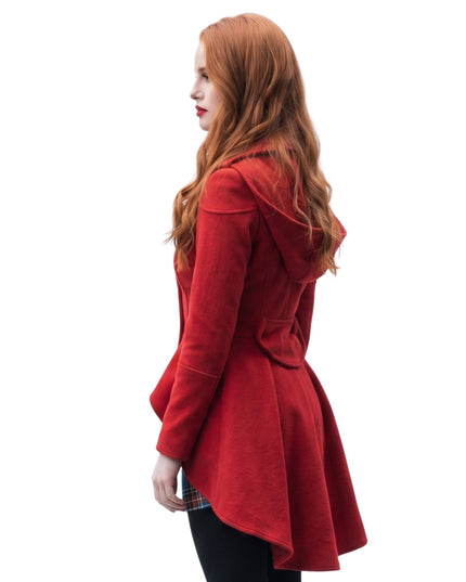 Riverdale Cheryl Blossom Red Hooded Jacket
