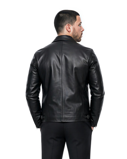 A-Very-Jonas-Christmas-Movie-Nick-Jonas-Leather-Jacket-Back