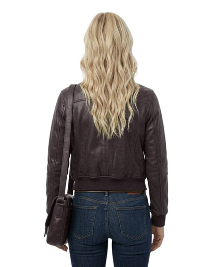 A.J. Cook Criminal Minds Black Leather Jacket