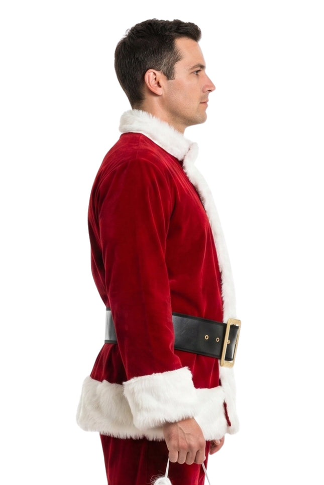 A Merry Scottish Christmas Scott Wolf Red Wool Coat