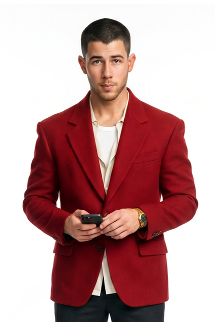 A Very Jonas Christmas Movie Nick Jonas Blazer