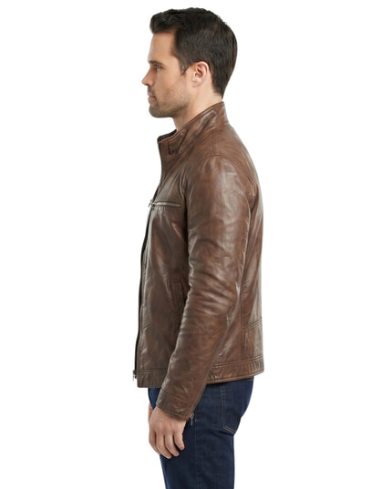 Agents of Shield Grant Ward Brown Leather Jacket Order Now
