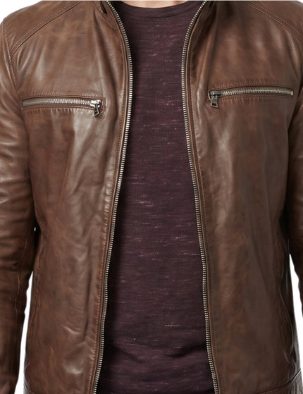 Agents of Shield Grant Ward Brown Leather Jacket Order Today
