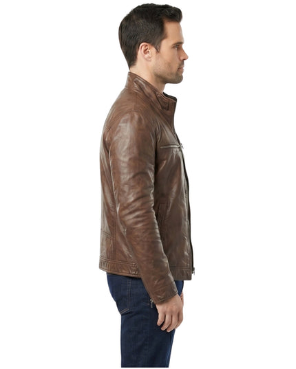 Agents of Shield Grant Ward Brown Leather Jacket Shop Now
