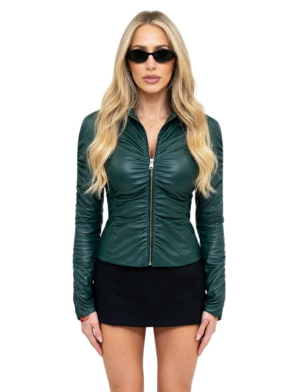 Alix Earle 2026 Green Jacket