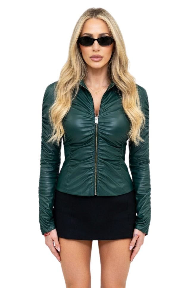 Alix Earle 2026 Green Jacket