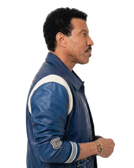 American Idol S24 Lionel Richie Blue Varsity Jacket