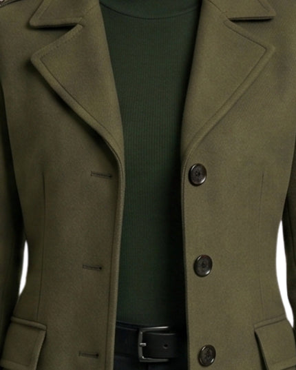 Ana de Armas Ballerina Movie 2025 Green Coat