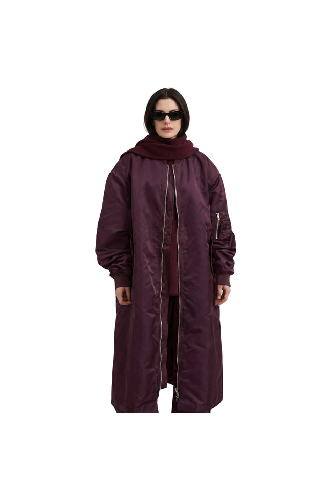 Anne Hathaway NYC 2026 Bomber Coat