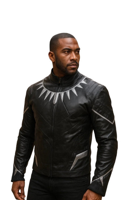 Avengers Infinity War Black Panther Leather Jacket