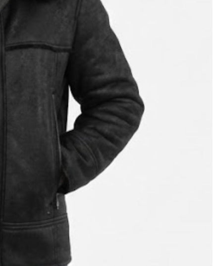 Black jacket on a white background