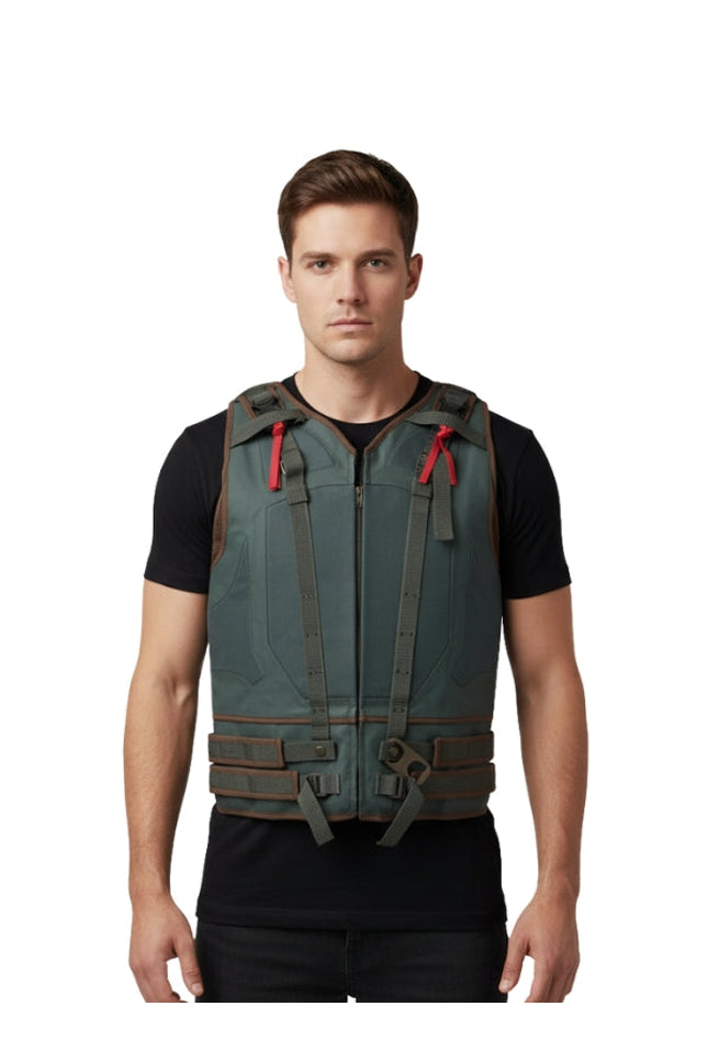 Bane PU Leather Vest Halloween Costume