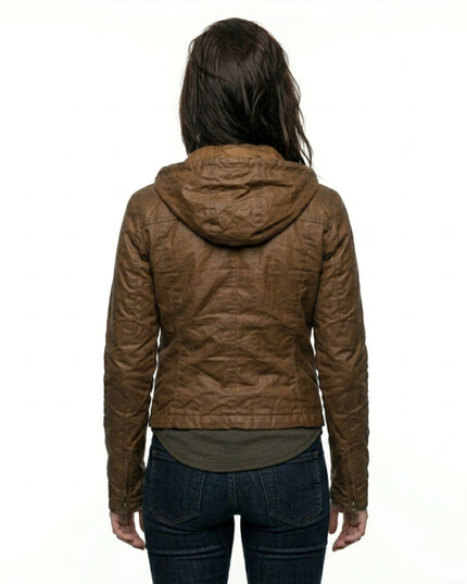 Bella Swan The Twilight Saga: Breaking Dawn Kristen Stewart Brown Leather Jacket
