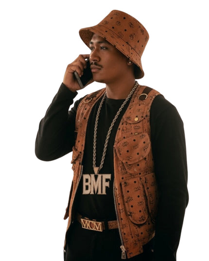 Big Meech Black Mafia Family S03 Brown Vest