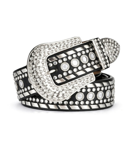 Bling Leather Belt