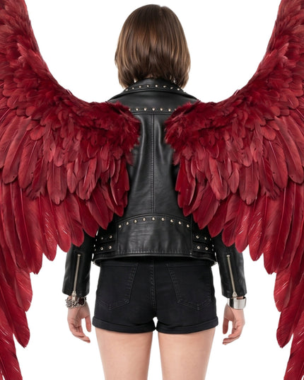 Brianna Hildebrand Lccifer S06 Biker Leather Jacket Shop Today