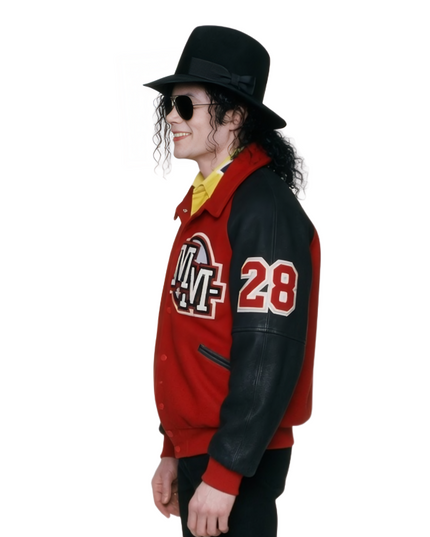 Buy Michael Jackson Mickey Mouse Varsity Jacket