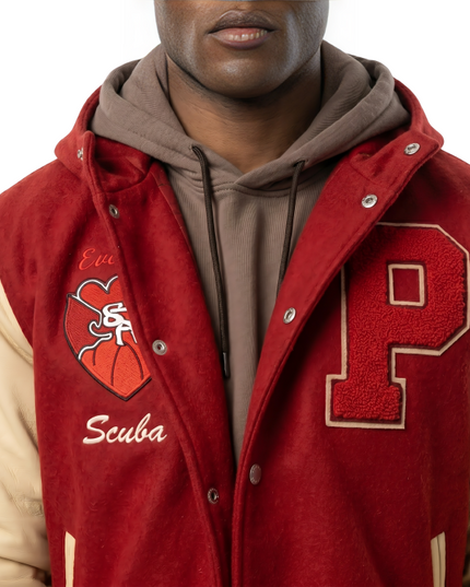 Buy Now Gabriel Davenport Thanksgiving Bomber Jacket Today