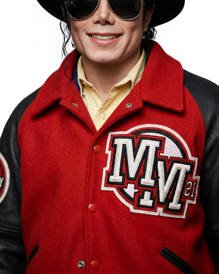 Buy Now Michael Jackson Mickey Mouse Varsity Jacket