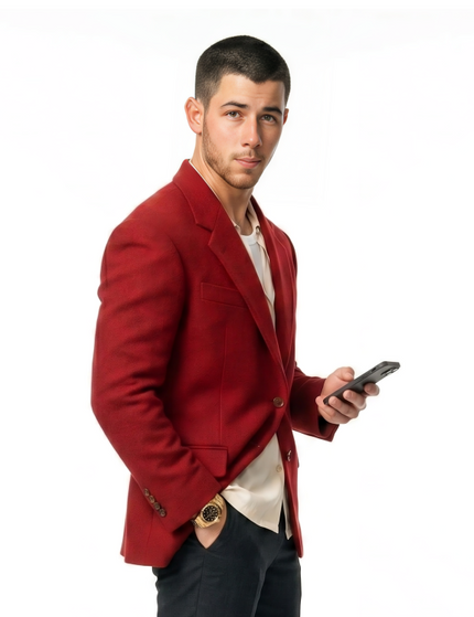Buy The A Very Jonas Christmas Movie Nick Jonas Blazer