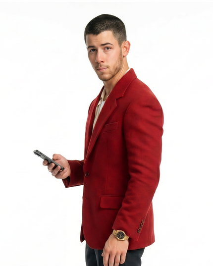 Buy The A Very Jonas Christmas Movie Nick Jonas Blazer Today