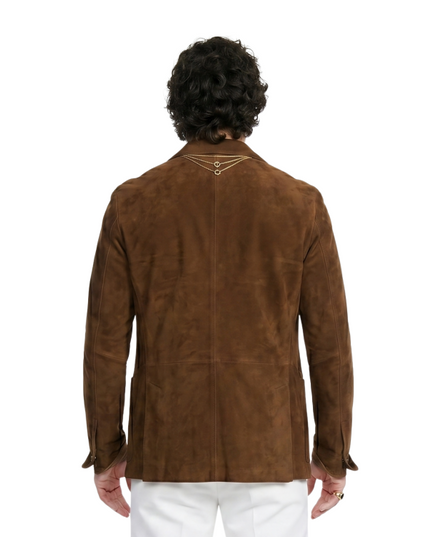 Buy The Aaron Taylor-Johnson 28 Years Later Suede Blazer Now