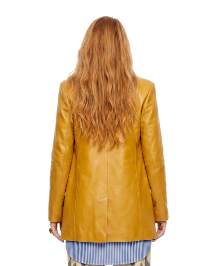 Buy The Blake Lively It Ends With Us Leather Blazer Now