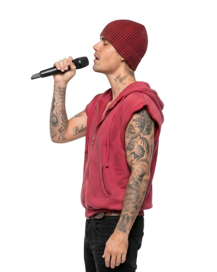 Buy The Greg Ross Justin Bieber Sleeveless Hoodie Now