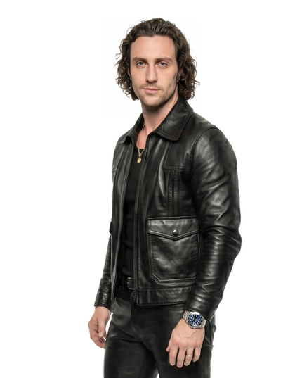 Buy The Kraven the Hunter Black Jacket Today