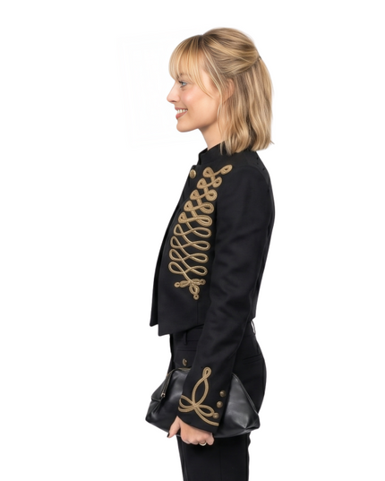 Buy The Margot Robbie McQueen Black Jacket Now